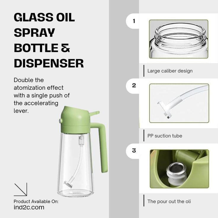2-in-1 Oil Sprayer & Dispenser