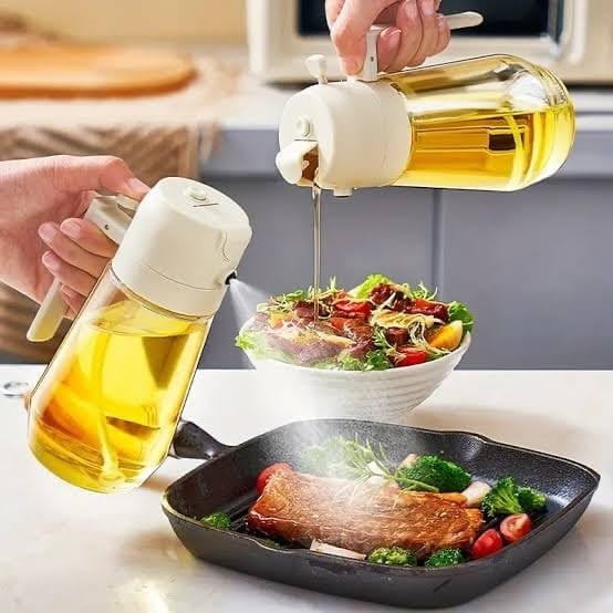 2-in-1 Oil Sprayer & Dispenser